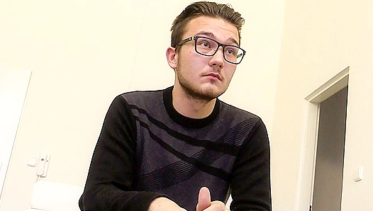 Geeky Glasses Guy Gets His Butthole Wrecked by Big Dick - Debt Dandy