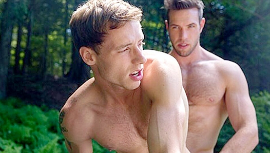 Cocky Boys ~ Alex Mecum fucks Justin Matthews hard in the woods