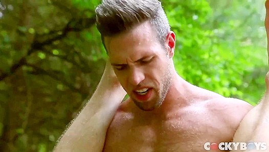 Cocky Boys ~ Alex Mecum fucks Justin Matthews hard in the woods