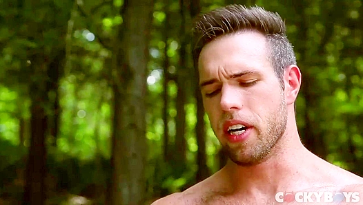 Cocky Boys ~ Alex Mecum fucks Justin Matthews hard in the woods