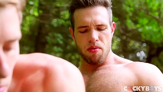 Cocky Boys ~ Alex Mecum fucks Justin Matthews hard in the woods