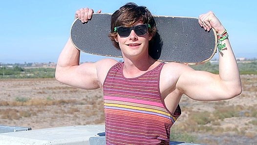 Clay Anker's Jock Cock ~ Masturbating Hard - GAY XXX