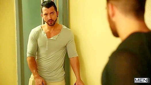 Hairy Hunk Jimmy Durano Drills Jackson Grant's Tight Hole