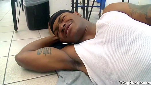 Aiden & Sean Mason - Raw Floor Fucking - Thug Hunter