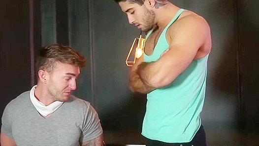 Diego Sans Drills Jake Ashford's Hot Hole - Latin Hunk Dominance