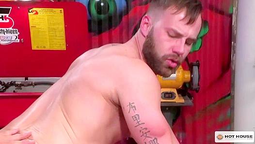 Chris Bines and Armando De Armas - Intense Gaping Session at Hot House