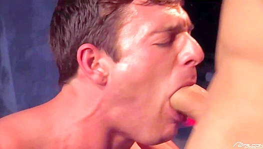 Hardcore Huge Cock Action - Pierre Fitch & Brent Corrigan's Wild Ride - Falcon Edge