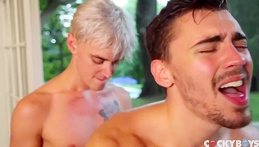 Alex Kilborn Pounds Asher Hawk's Tight Asshole - Cocky Boys