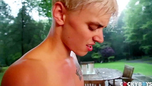 Alex Kilborn Pounds Asher Hawk's Tight Asshole - Cocky Boys