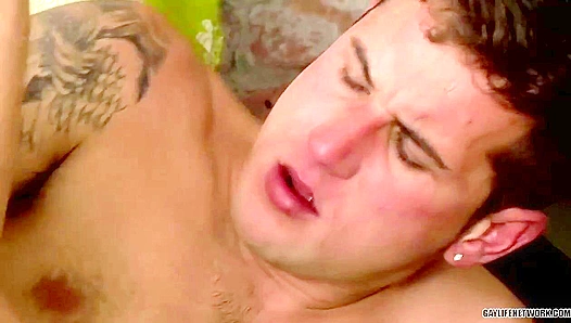 Adam Watson and Dan Broughton - Intense Bedroom Fucking - Teach Twinks Style