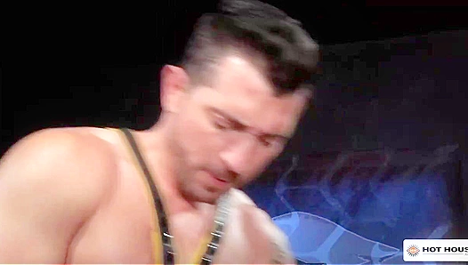 Leather Hunks Jimmy & Johnny - Violent Fuck in Hot House