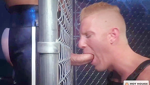 Leather Hunks Jimmy & Johnny - Violent Fuck in Hot House