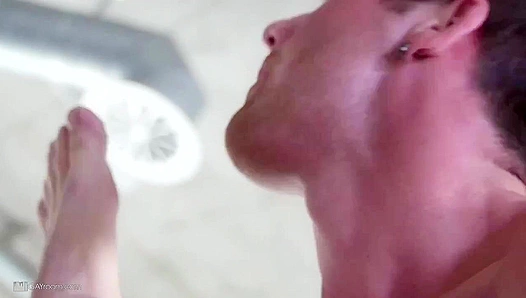 Morning Cockfeast - Tommy Regan & Zaq Wolfe Bang at Breakfast - Gay XXX