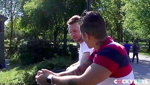 Matthew Parker & Pierre Fitch - Filthy Anal Gape for Cocky Boys