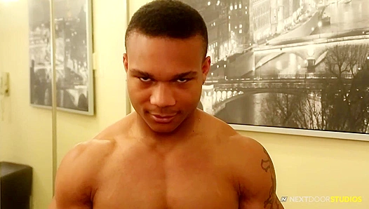 Flex Shows Off His BBC in a Steamy Solo Session - Nextdoor Studios