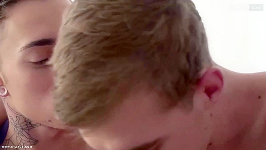 Bubble Ass Bjorn Gets Pounded by Mark's Massive Cock - Gay XXX