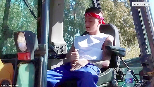 Hard Hat Hardcore - David Sky & Mike Cole's Construction Site Fuck - Gay XXX