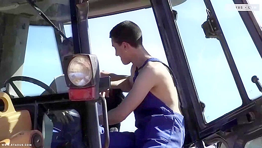 Hard Hat Hardcore - David Sky & Mike Cole's Construction Site Fuck - Gay XXX