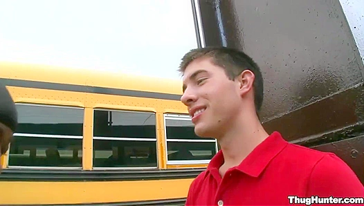 Thug Hunter - Parker Brooks and Junior's Hot Interracial Public Fuck