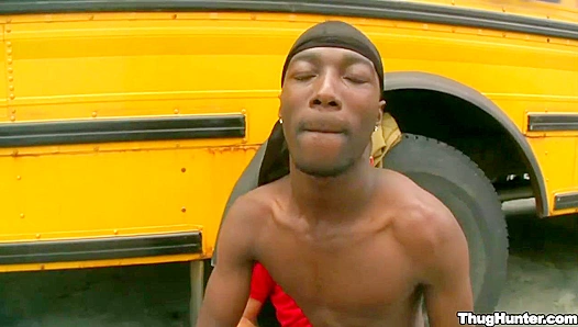 Thug Hunter - Parker Brooks and Junior's Hot Interracial Public Fuck