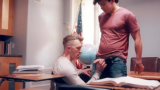 Study Session Turns Hot - Nick Fitt & Clark Davis Bang Hard