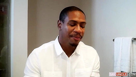 Lawrence Morning Star Fucks August Alexander Hard at SayUncle Labs