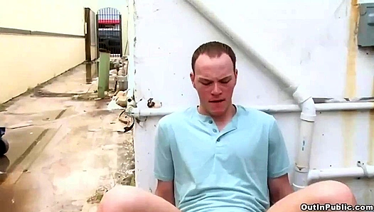 Robert Axel Fucks Ben Tramer's Gaping Ass in Broad Daylight