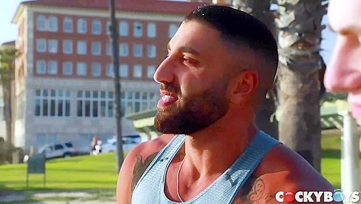 Avery Jones Gets Pound(ed) by Big Daddy Sharok - Cocky Boys