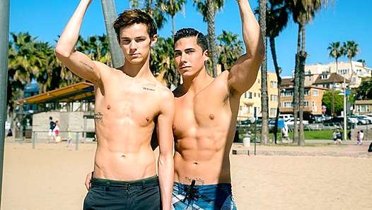 Kody Stewart Takes It from Topher DiMaggio - Cocky Boys' Steamy Encounter