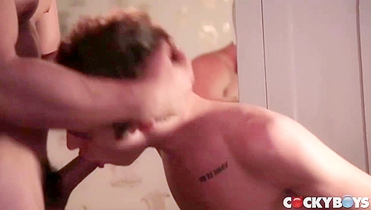 Kody Stewart Takes It from Topher DiMaggio - Cocky Boys' Steamy Encounter