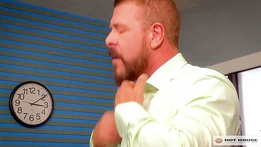 Rocco Steele & Colt Rivers - Intense Office Fuck - Hot House