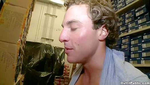 Hot Storage Room Anal - Calvin Coons & Angelo Pontionetti Get Down Dirty