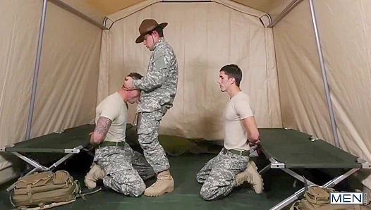 Drill Sergeant's Desire - Aspen, Damien, and Tanner's Army Fucker Fantasy