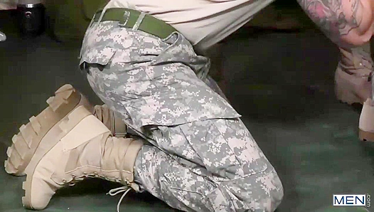 Drill Sergeant's Desire - Aspen, Damien, and Tanner's Army Fucker Fantasy