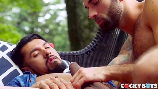 Poolside Seduction - Tegan Zyne & Boomer Banks from Cocky Boys