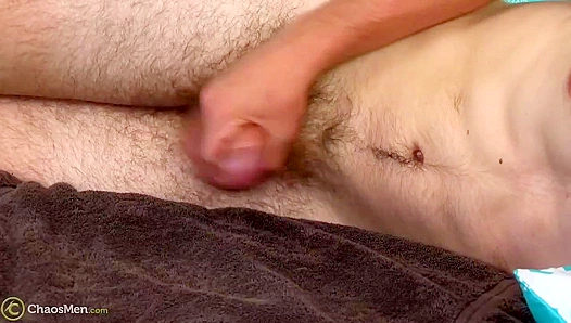 Tyger's Beardy Bliss - Hot Cock Jerk for Camera -  Gay XXX
