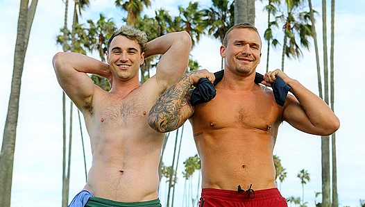 Michael Boston Rides Isaac X Wild in Nextdoor BuddiesCowboy Style