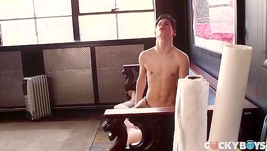 Lev Ivankov and Trenton Ducati - Hot Sofa Sex with Cocky Boys