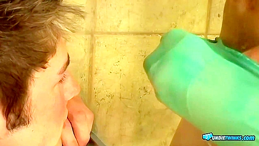 Jeremiah Johnson & Shane Allen - Teasing Twinks in Tight Undies