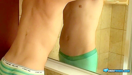 Jeremiah Johnson & Shane Allen - Teasing Twinks in Tight Undies