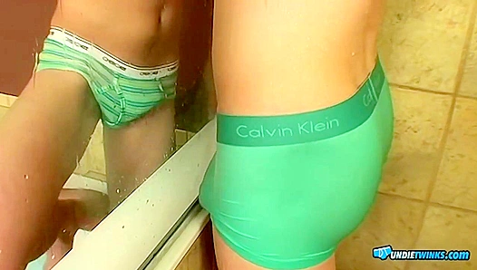 Jeremiah Johnson & Shane Allen - Teasing Twinks in Tight Undies