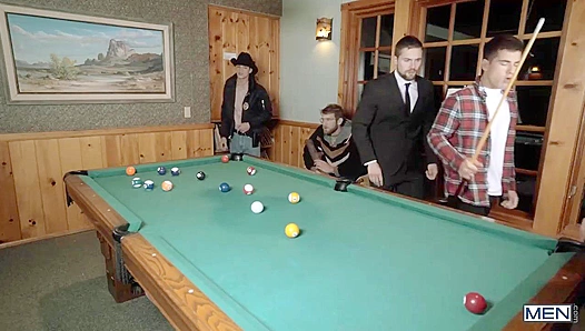 Twin Peaks Gay Parody - Aspen & Vadim Black's Wild Jizz Orgy