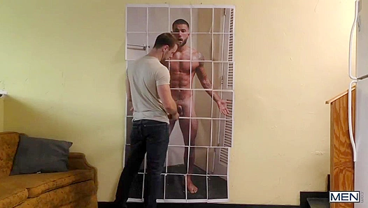 Brandon Evans & Vadim Black - Straight Turned Gay on the Couch