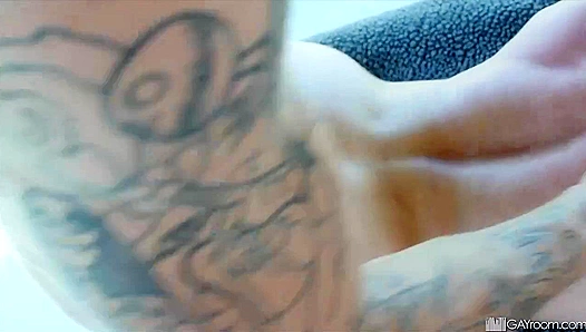 Bound and Brutal - Mikey Jr. and Tryp Bates' Raw Encounter -  Gay XXX