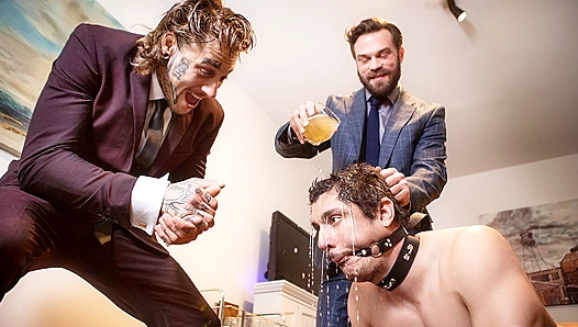 Beefy Dudes William Seed and Jessy Bernardo Bang Brutally Outdoors - Drill My Hole