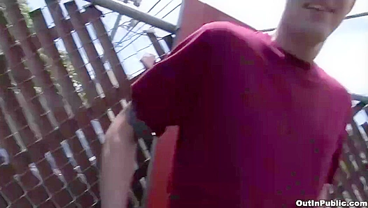 Craig Spade & Jessie Lee Get Wild Behind the Dumpster