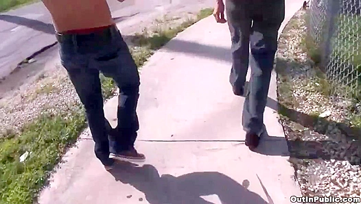 Joey Soto and Riley Michaels - Hot Public Sex Adventure