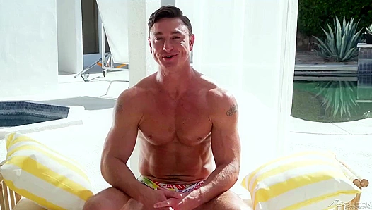 Devin Franco & Nic Sahara Worship Devin Trez's Massive Cock - Falcon Studios