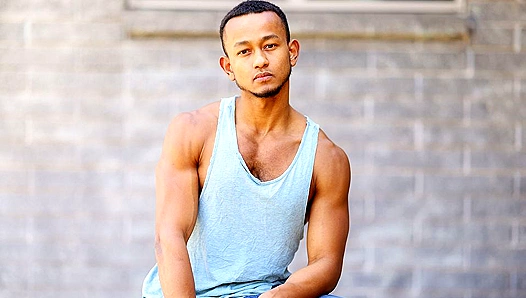 Apache Parker Strokes His Massive BBC for the Camera - GayHoopla