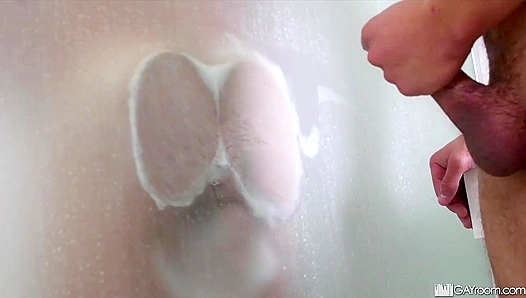 Scott Riley & Jordan Boss - Wet Butt Bang -  Gay XXX